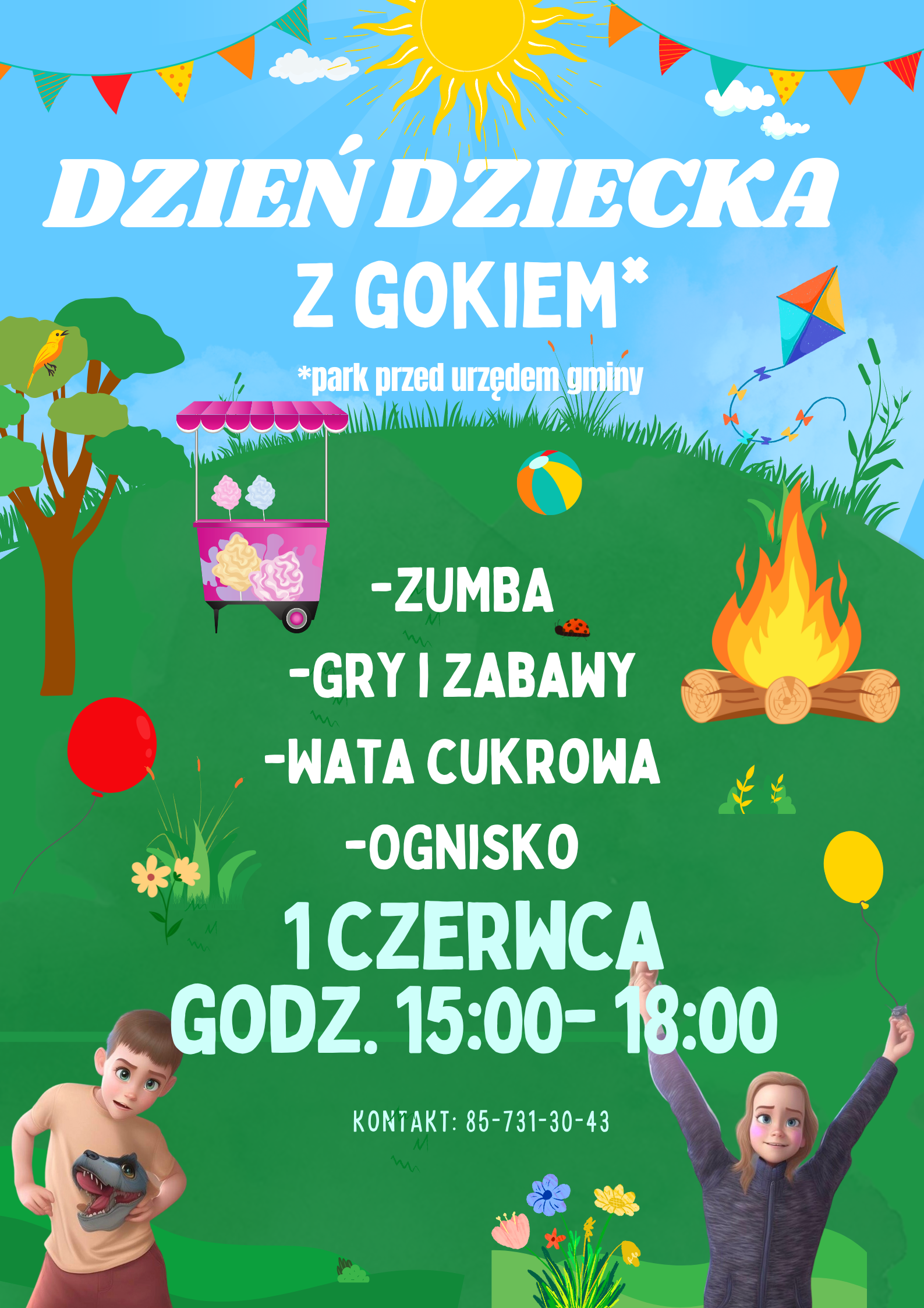 Dzień Dziecka Z Gokiem Gminny Ośrodek Kultury W Boćkach 0877